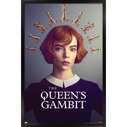 Trends International Netflix The Queen's Gambit - Chess Framed