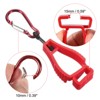 Unique Bargains Wear-Resistant Construction Workshop Prevent Losing Hook Clip 4 Pcs - 3 of 4