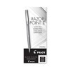 Pilot Razor Point II Super Fine Line Porous Point Pen, Stick, Ultra-Fine 0.2 mm, Black Ink, Black Barrel, Dozen - image 2 of 4