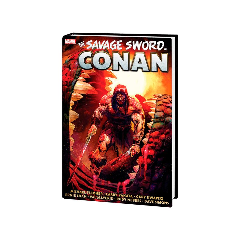 Savage Sword of Conan: The Original Marvel Years Omnibus Vol. 8 - by  Marvel Comics (Hardcover), 1 of 2