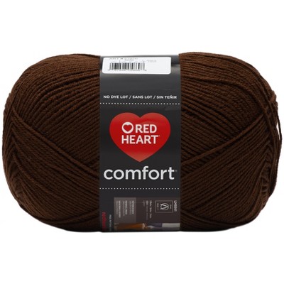 Red Heart Comfort Yarn-black Fleck : Target