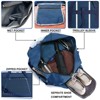 Gym Bags for Women Men with Wet & Shoe Compartment, 40L Foldable Travel Duffle Bag - 4 of 4
