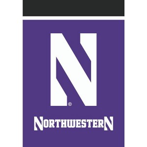Briarwood Lane Northwestern University NCAA Licensed House Flag 28" x 40" - 1 of 4