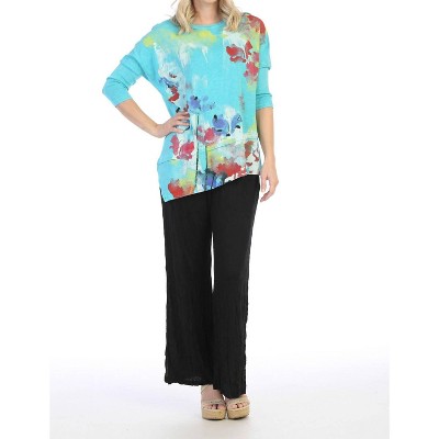 Women's Water Color Mineral Washed Dolman Sleeve Top - Jess & Jane