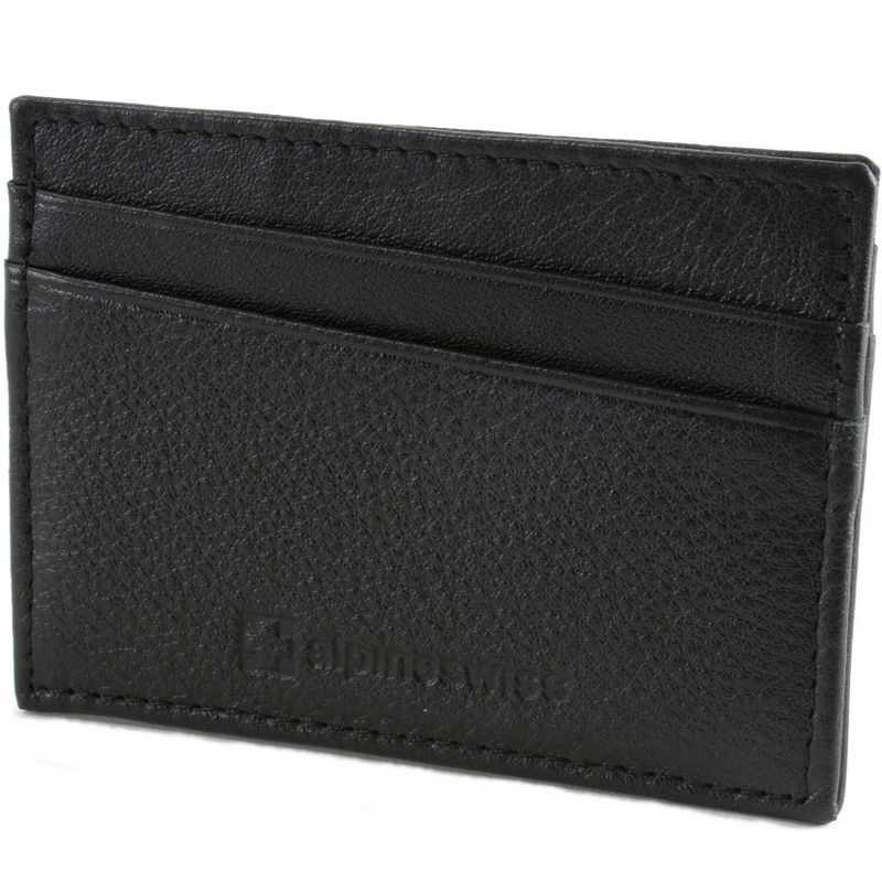RFID Blocking Minimalist Wallet Flat Card Case By Alpine Swiss, 1 of 10