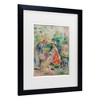 Trademark Fine Art - Pierre Auguste Renoir The apple seller, 1890 Matted Framed Art - 3 of 4
