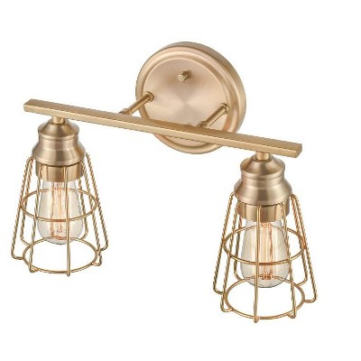 Millennium Lighting 2 - Light Vanity in  Modern Gold