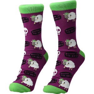 Pavilion Gift Company - F*ck Ewe - M/L Unisex Cotton Blend Sock - Socks - 1 of 4