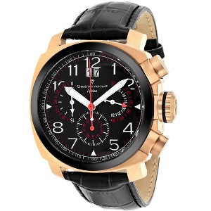 Christian Van Sant Men's Grand Python Black Dial Watch - CV3AU11 - 1 of 1