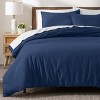 Cotton Flannel Duvet Cover & Sham Set by Bare Home - 2 of 4