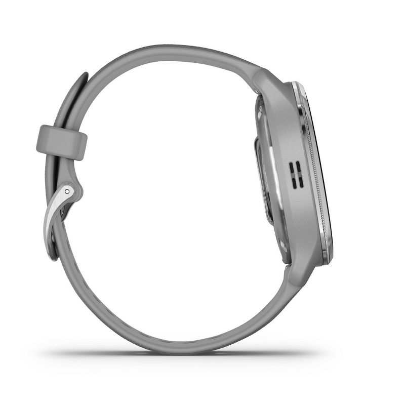 Garmin Venu 2 Plus Smartwatch - Silver Bezel with Powder GrayCase and Silicone Band, 6 of 9