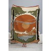 Nadja Wild Abstract Landscape 2 56"x46" Woven Throw Blanket - Deny Designs - image 3 of 4