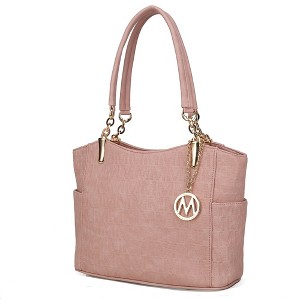 MKF Collection Malika M Signature Women’s Vegan Leather Handbag Satchel by Mia K - 1 of 4