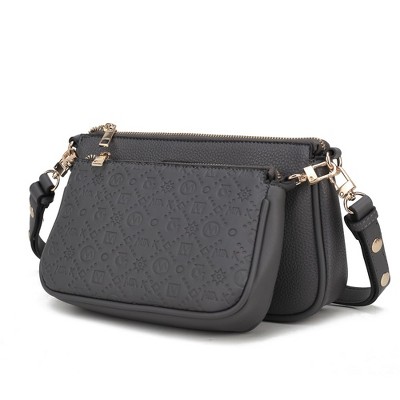 MKF Collection Dayla Women’s Chic Shoulder Bag -2 pieces by Mia K