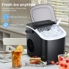 Kismile 26-lbs. Ice Per day Countertop or portable Bullet Ice Maker - 4 of 4