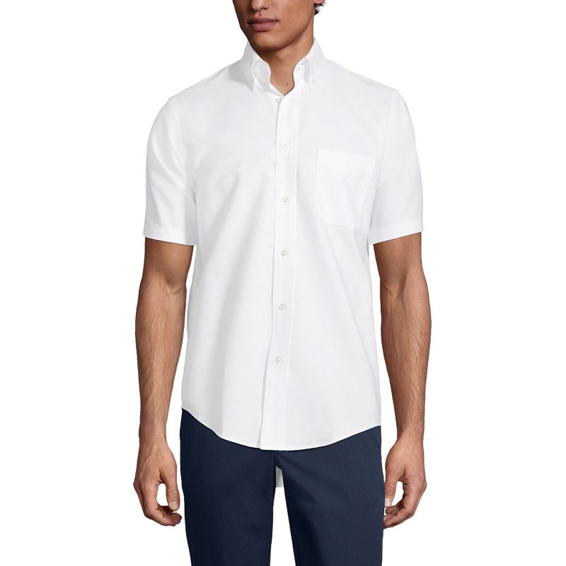 School Uniform Young Men's Short Sleeve Oxford Dress Shirt, 3 of 5
