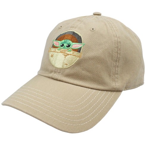 Bioworld Star Wars: The Mandalorian Baby Yoda Peeking Snapback Hat