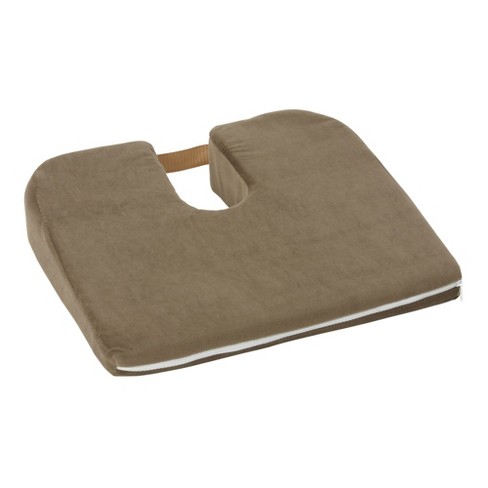 McKesson Blue Foam Coccyx Support Seat Cushion - 1 ct