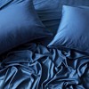 300 Thread Count 100% Rayon from Bamboo Solid Pillowcase Set - BedVoyage - image 3 of 4