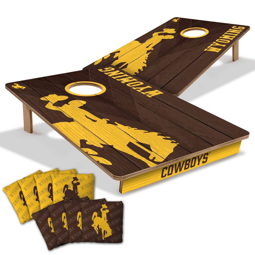 NCAA Wyoming Cowboys 2'x3' Wood Toss Game Set