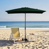 Hyleory 10FT Market Umbrella for All Seasons, 6 Iron Core Ribs, Size: 120" x 96" - 4 of 4