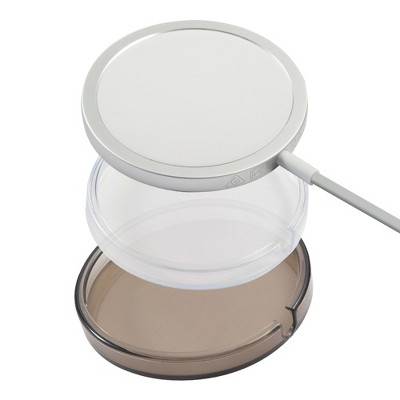 Insten 2-Pack Case For MagSafe Charger Pad, Protective Soft TPU Cover (Charger Not Included) Clear & Gray