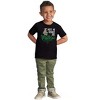 Christmas Meet Me Under The Mistletoe Toddler Baby Graphic T Shirt Brisco Brands - 3 of 4