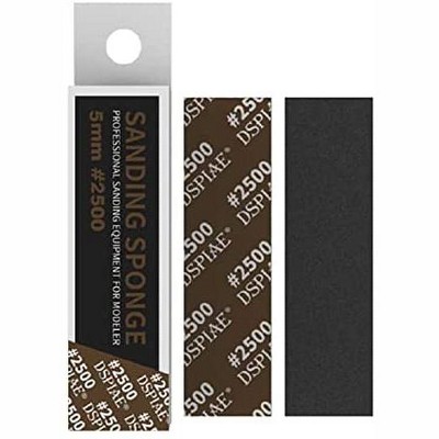 DSPIAE SS5-2500 Hobby Sanding Sponge #2500 Grit 5mm 5pc