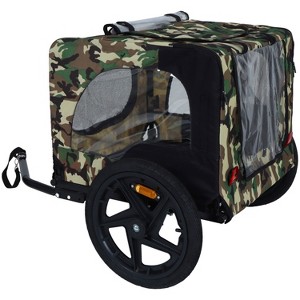 Cesicia Pet Bike Trailer Dog Cart for Bicycle with Easy Folding Cart Frame, Suitable for Small and Medium Pets - 1 of 4