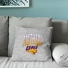 NCAA Northern Iowa Panthers 16" Heather Gray Sweatshirt Pillow - 4 of 4