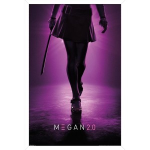 Trends International M3gan 2.0 - Teaser One Sheet Framed Wall Poster Prints - 1 of 4