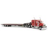 First Gear DCP 1/64 Black/Red Kenworth W900L Landoll 440B-50CA Traveling Axle Trailer 60-2034 - 2 of 4