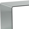 HomeRoots 50" Clear Glass Computer Desk - 4 of 4