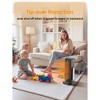 SUGIFT 1500W Portable Electric Space Heater with Remote Control and Oscillation - 2 of 3