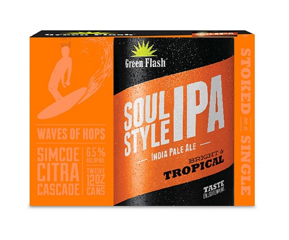 Green Flash&#174; Soul Style IPA - 12pk / 12oz Cans