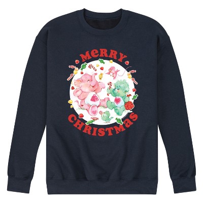 Men's - Care Bears - Cousins Merry Christmas Candy Graphic Fleece Sweatshirt