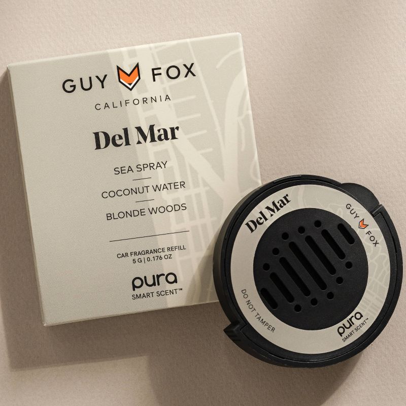 Pura Guy Fox Del Mar Car Fragrance Refill, 3 of 7