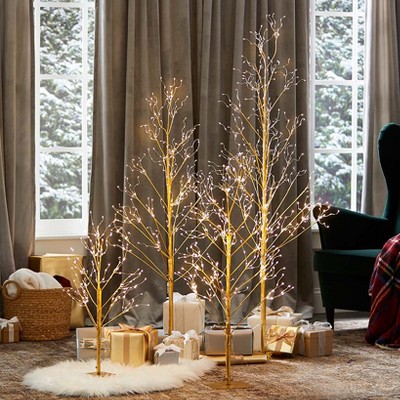 The Lakeside Collection Lighted Twinkle Trees - 24"