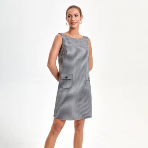 Women's Decorative Pockets Mini A-Line Dress - A New Day™ - 1 of 4