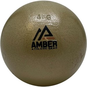 Amber Athletic Gear Cast Iron Shot Put Weights 1kg - 7.25kg (2.20lb - 16lb) - Ideal for Track & Field - 1 of 3