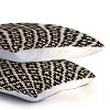 Deny Designs Twin/ Twin Extra Long Holli Zollinger Linen Duvet Cover and Pillow Sham Black - 4 of 4