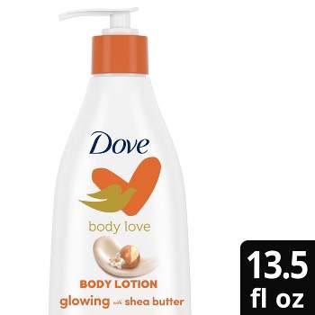 Dove Beauty Body Love Shea Butter & Warm Vanilla cream Oil Glowing Care Body Lotion - 13.5 fl oz