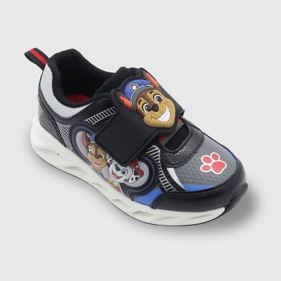 Toddler Boys' PAW Patrol Athletic Sneakers - Black