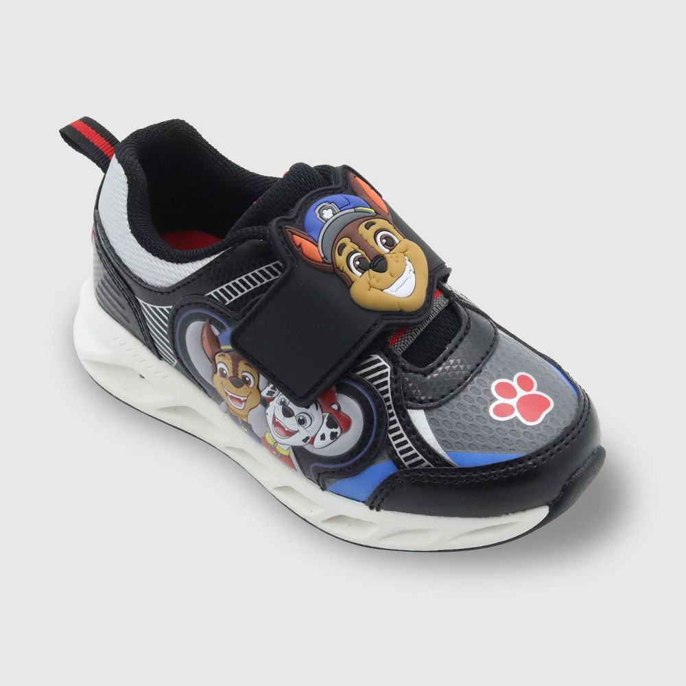 Toddler Boys' PAW Patrol Athletic Sneakers - Black 6T