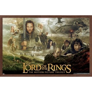 Trends International The Lord of the Rings: The Motion Picture Trilogy Framed Wall Poster Prints - 1 of 4