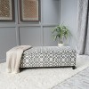 Contemporary Upholstered Storage Ottoman Bench with Hidden Compartment for Entryway or Bedroom – 3irtyhousy - 3 of 4