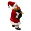 Kurt Adler 18"  Kringles Red Velvet Santa with Bag - 2 of 4