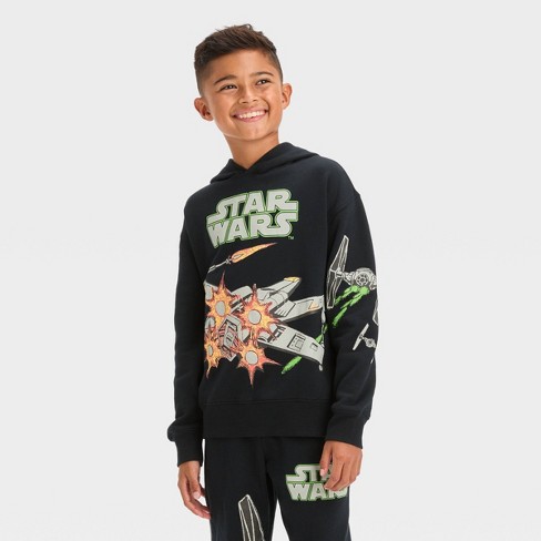 Star wars 2025 sweatshirt kids