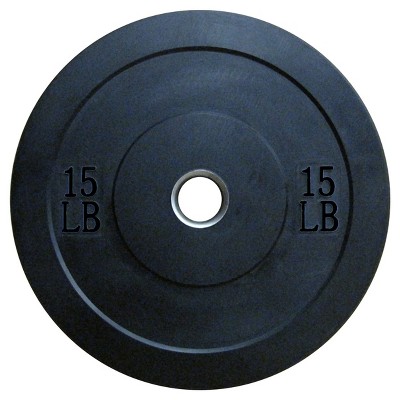 Lifeline Olympic Rubber Bumper Plate 15lbs