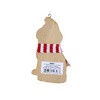 3.75 In Kitten With Knitted Scarf Christmas Santa Hat Tree Ornaments - 3 of 3